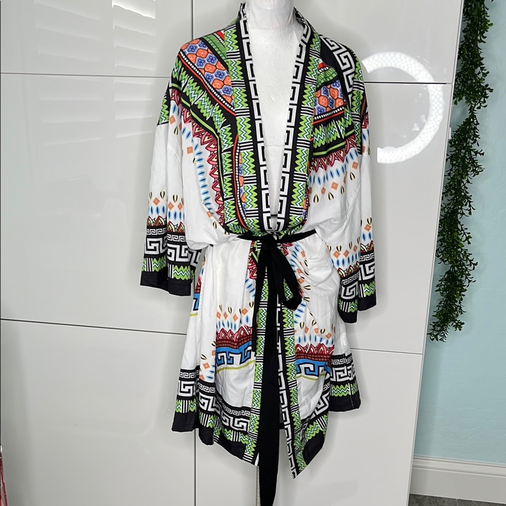 Women's Multicolor Printed Robe - Brand: